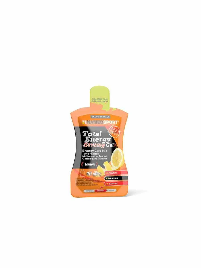 Namedsport Total Energy Strong Gel Energie-Gel 40 ml Zitronengeschmack
