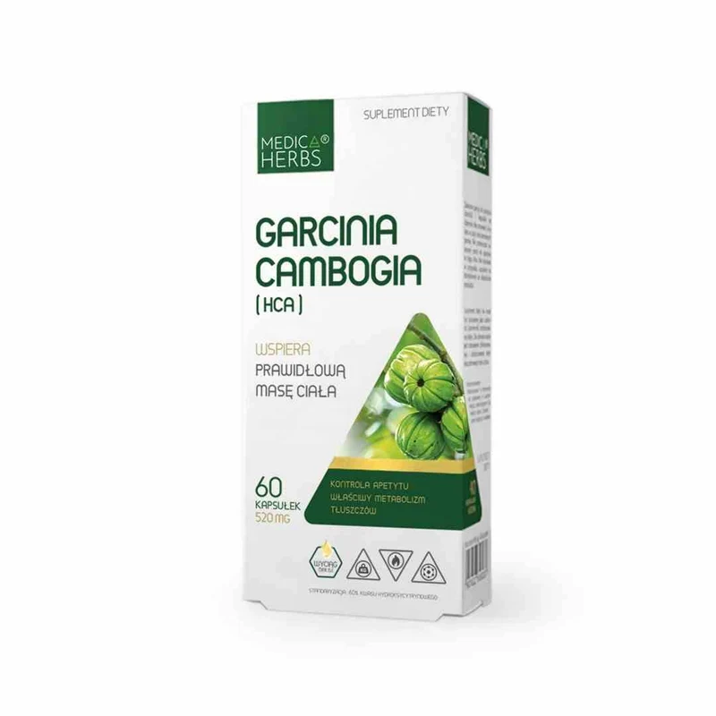 MEDICA HERBS Garcinia Cambogia (HCA) 520mg, 60 Kapseln.