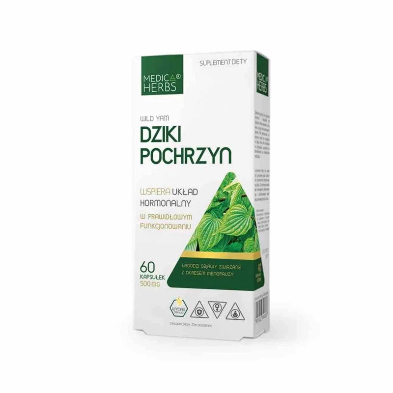 MEDICA HERBS Wilde Yamswurzel 500mg, 60 Kapseln.