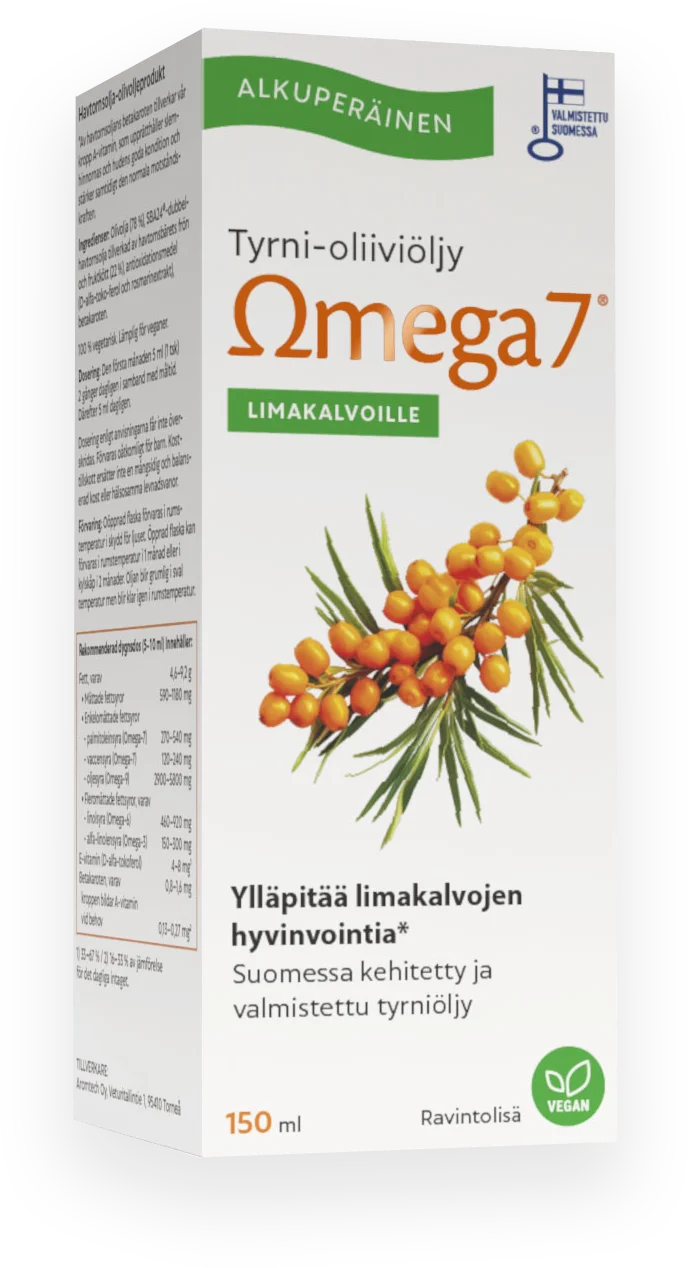 Omega7 Havtorn-olivolja 150ml