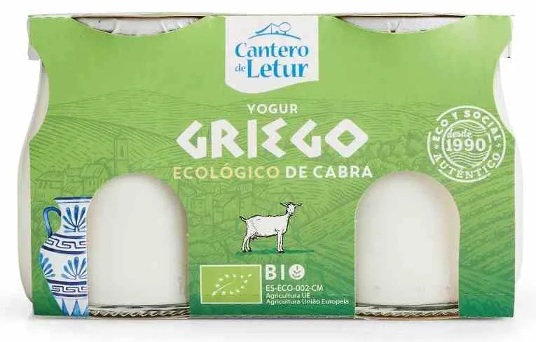 Ziegenjoghurt griechischer Art BIO 2x125 g CANTERO DE LETUR