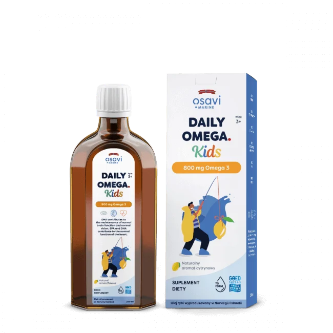 Daily Omega Kids 800 mg - Zitronengeschmack (250 ml)