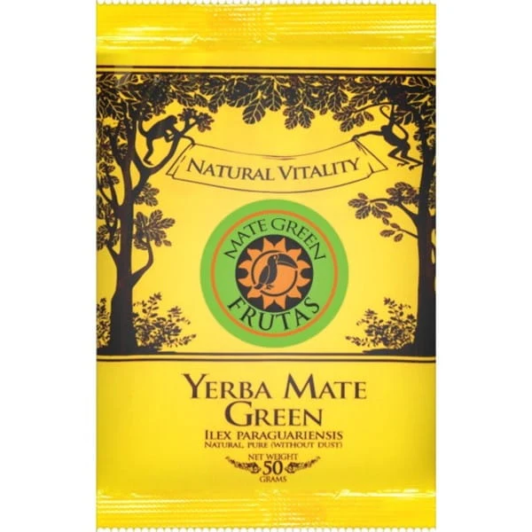 Orangentee Yerba Mate Grüner Frutas 50 G