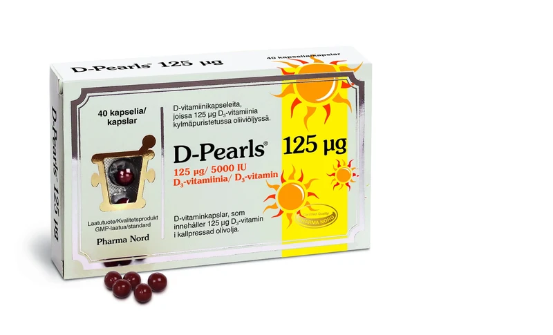 D-Pearls (D-vitamin) 125 µg