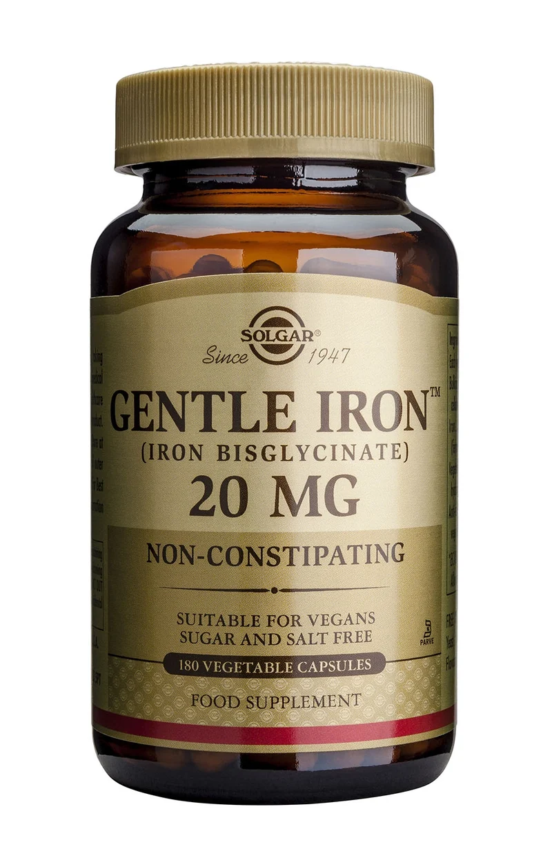 Gentle Iron, 20 mg, stor burk, 80 g