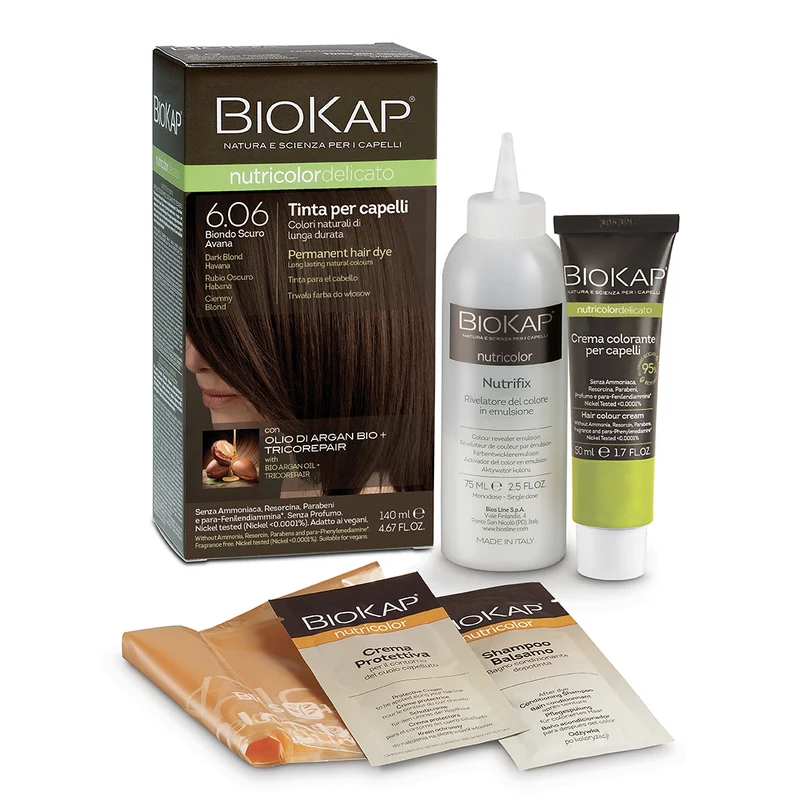 Biokap 6.06 Mörk Blond Havana hårfärg 140 ml