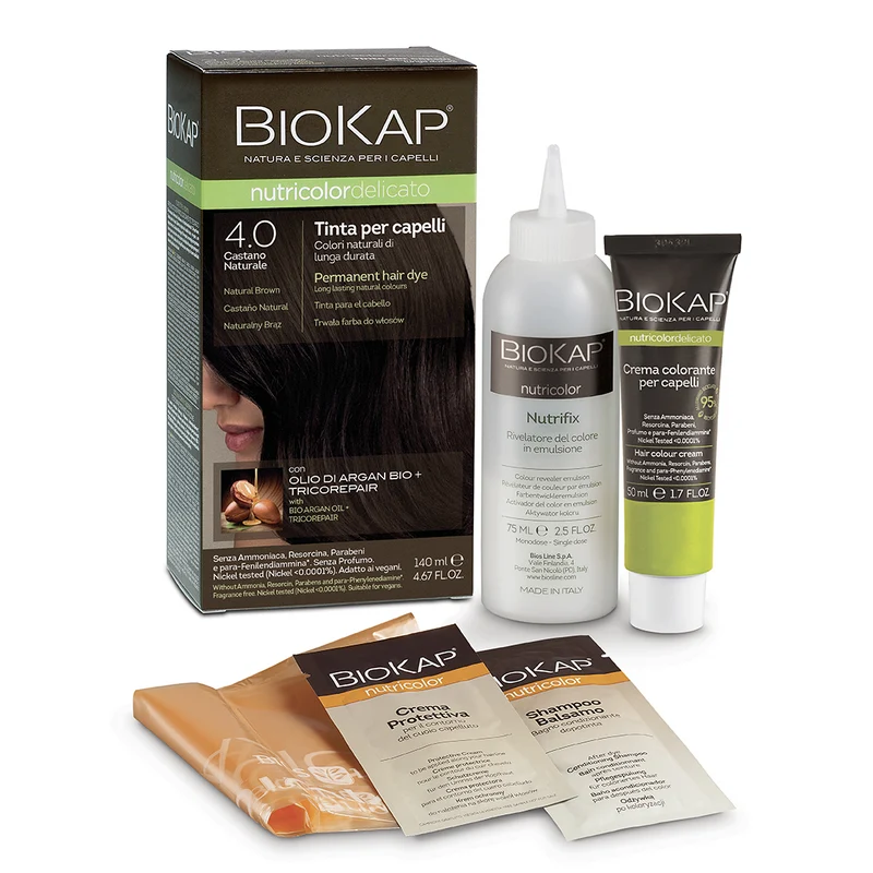 Biokap 4.00 Natural Brown hiusväri 140ml