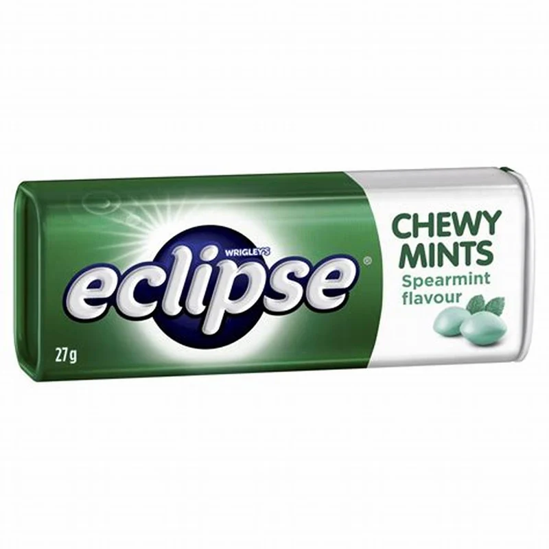 WRIGLEY Eclipse Chewy Mints Spearmint 27g