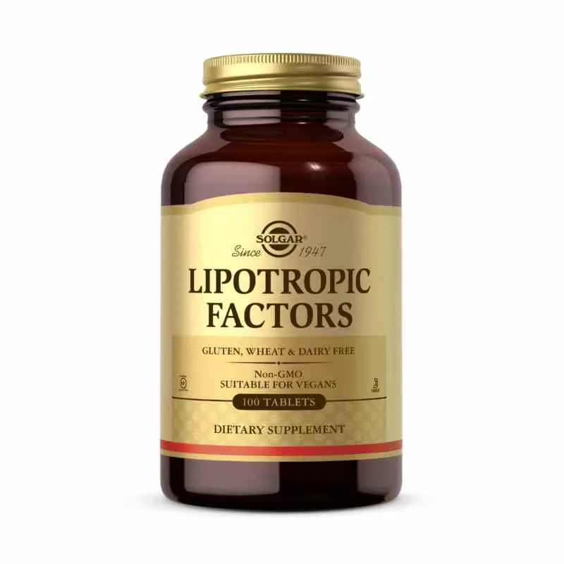 Solgar Lipotropic-Faktoren 100 Tabletten