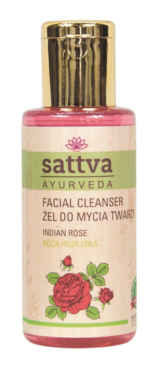 INDIAN ROSE WASH GEL 100 ml - SATTVA