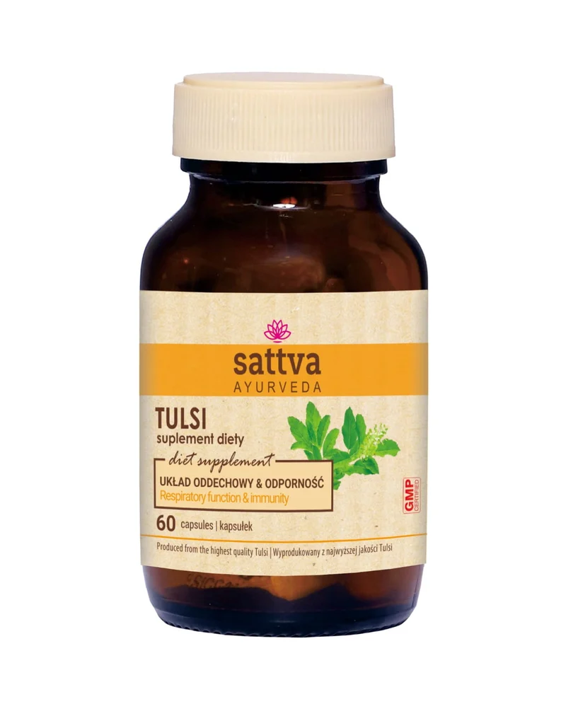 TULSI EXTRAKT 60 KAPSELN ATEMWEGSSYSTEM UND IMMUNITÄT - SATTVA