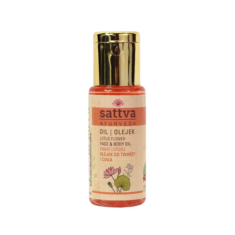 LOTOS BLÜTENÖL FÜR GESICHT UND KÖRPER 50 ml - SATTVA