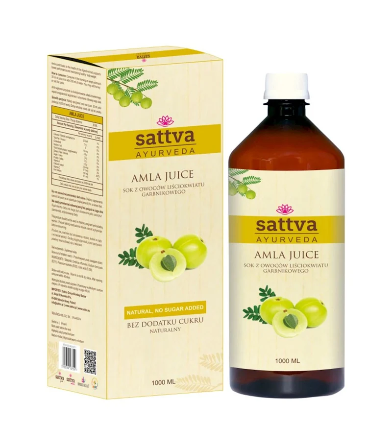SAFT AUS RAINFARNBLÄTTERN (AMLA) 1 L - SATTVA