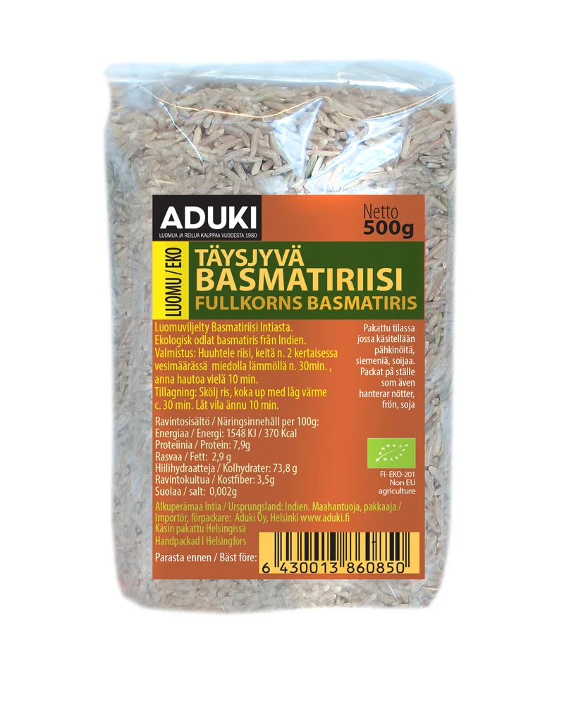 Basmatiris, fullkornsris, 500 g