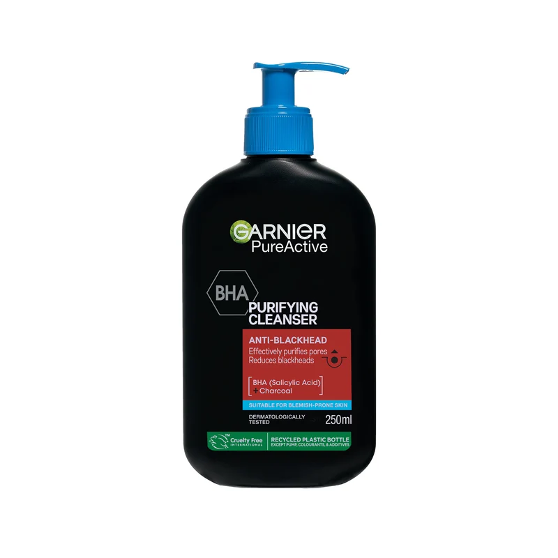 GARNIER PureActive Purifying charcoal Cleanser 250ml
