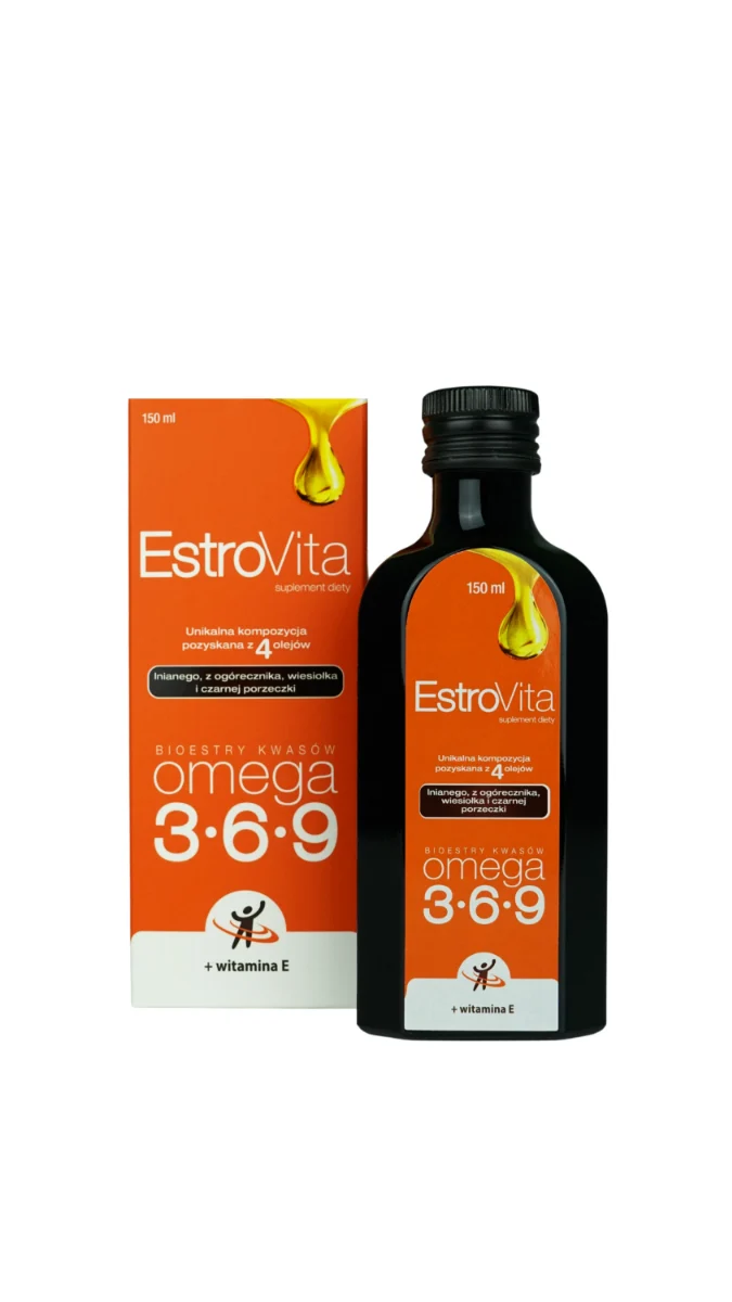 EstroVita Omega 3-6-9 mit Vitamin E 150 ml