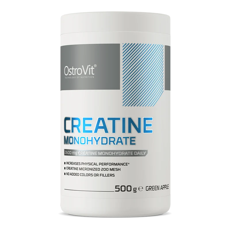 OSTROVIT Kreatin-Monohydrat - Grüner Apfel-Geschmack (500 g)