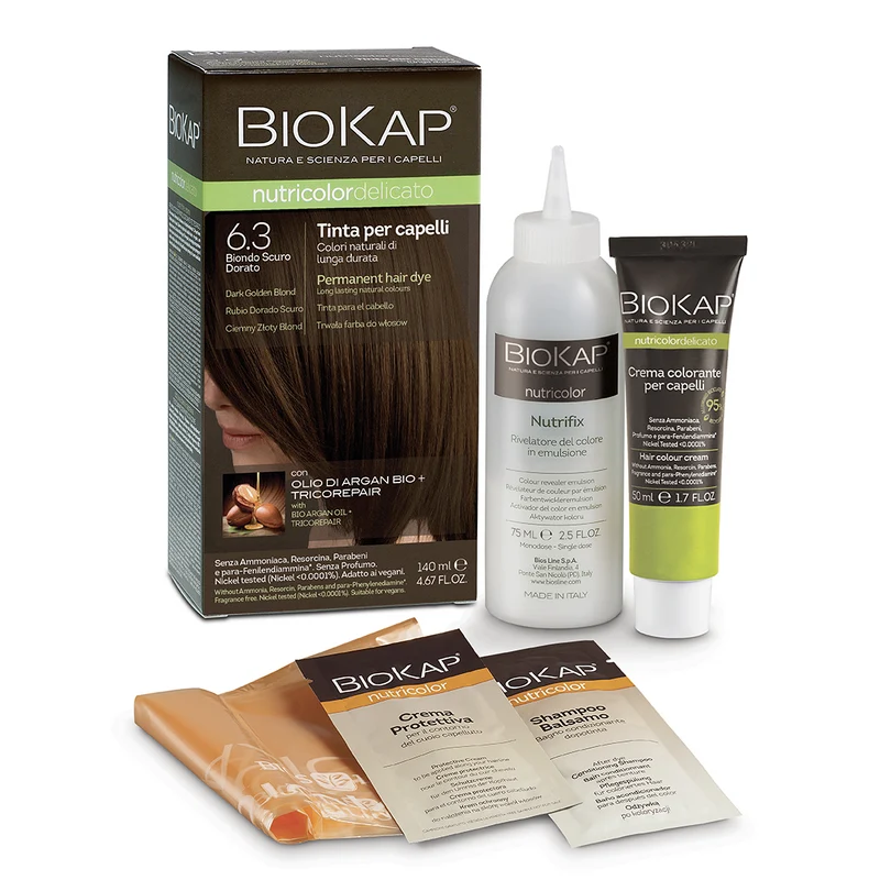 Biokap 6.30 Mörk Gyllene Blond hårfärg 140 ml