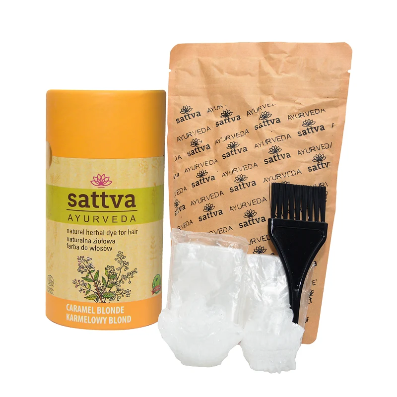 HENNA CARAMEL BLOND ECO 150 g - SATTVA