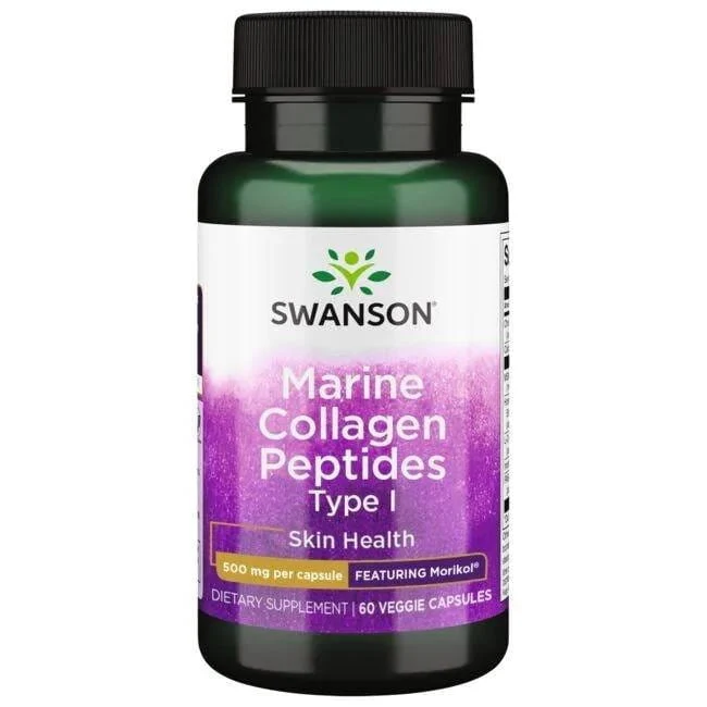Moricol marine Kollagen Typ I Peptide 60 Kapseln Swanson