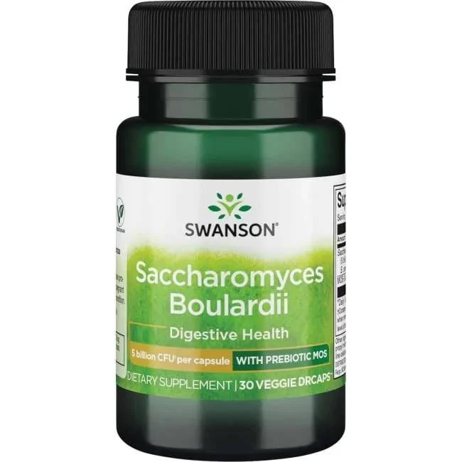 Saccharomyces boulardii 5mld 30 Kapseln Swanson