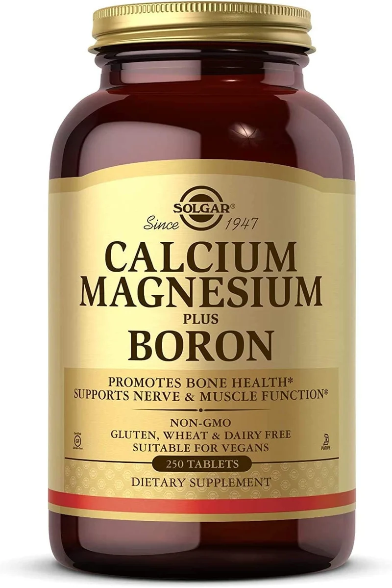 Calcium Magnesium plus Bor 250 Tabletten Solgar