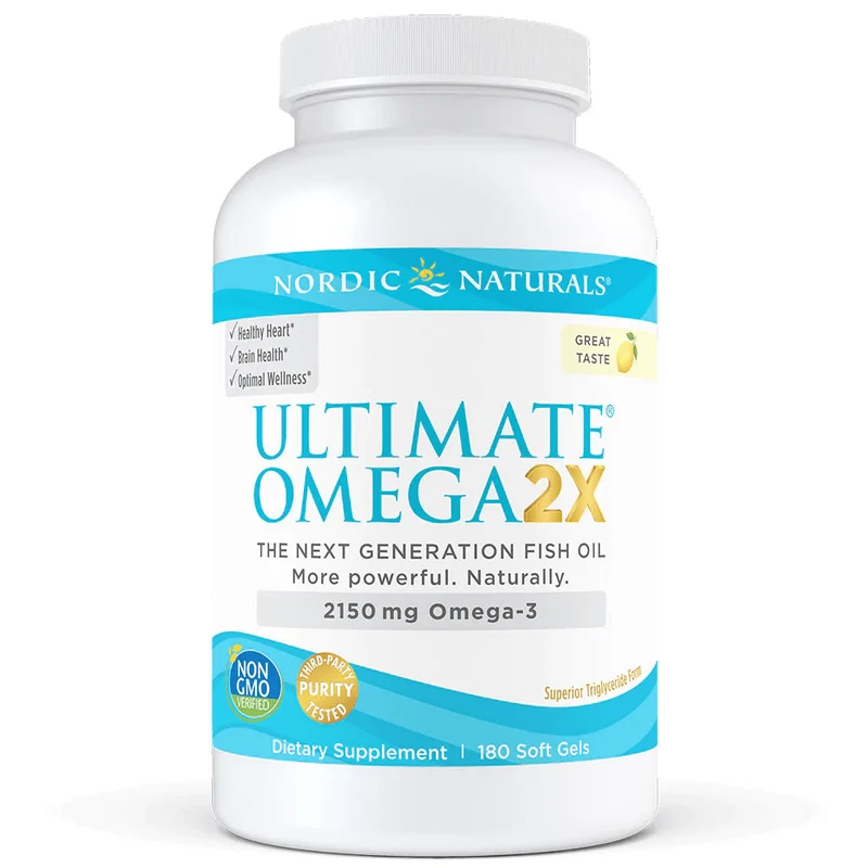 Ultimate Omega 2X 2150 mg Zitrone 180 Kapseln Nordic Naturals