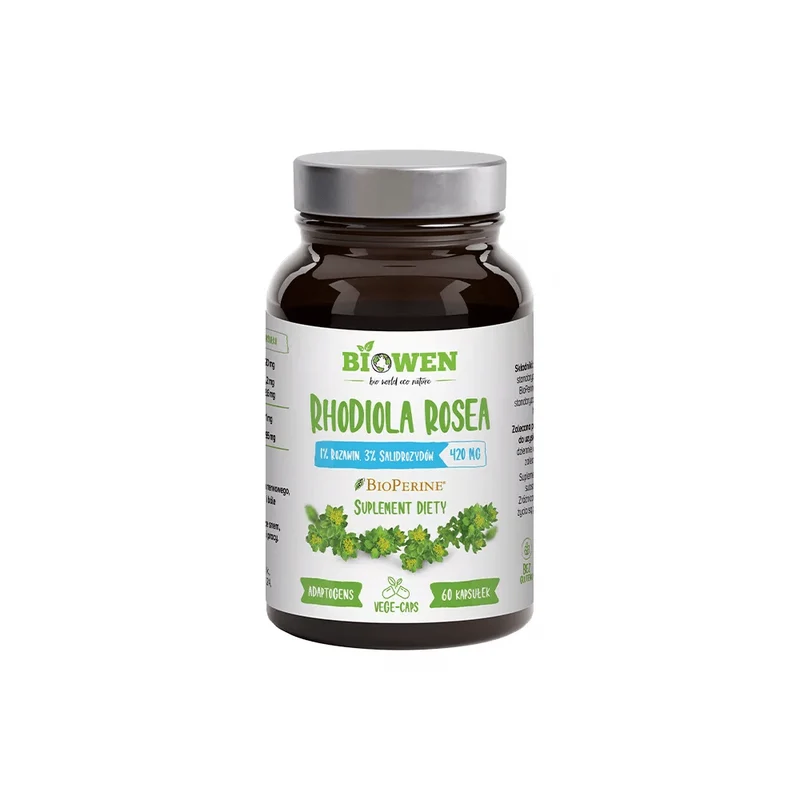 Rhodiola Rosea - Rhodiola rosea 420 mg 60 Kapseln Biowen