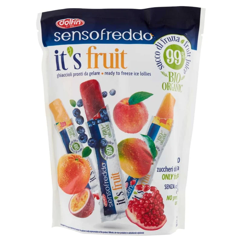FRÜCHTEIS EIS ZUM EINFRIEREN BIO (10 x 40 ml) 400 ml - SENSOFREDDO