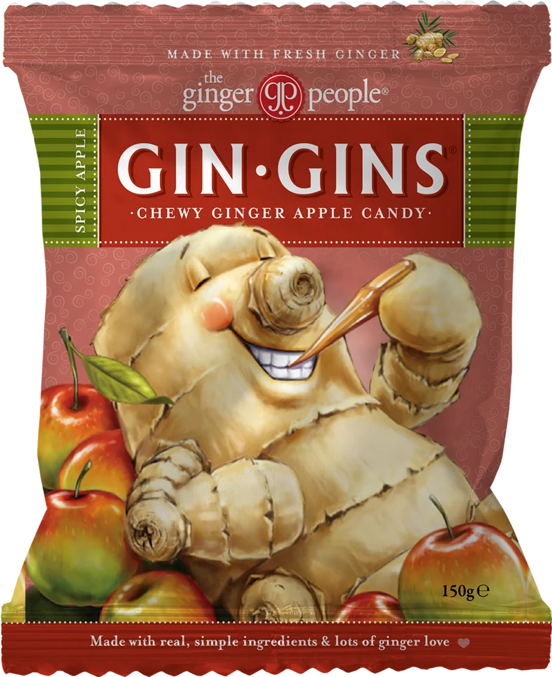 Spicy Apple Chewy Inkiväärimakeinen 150g