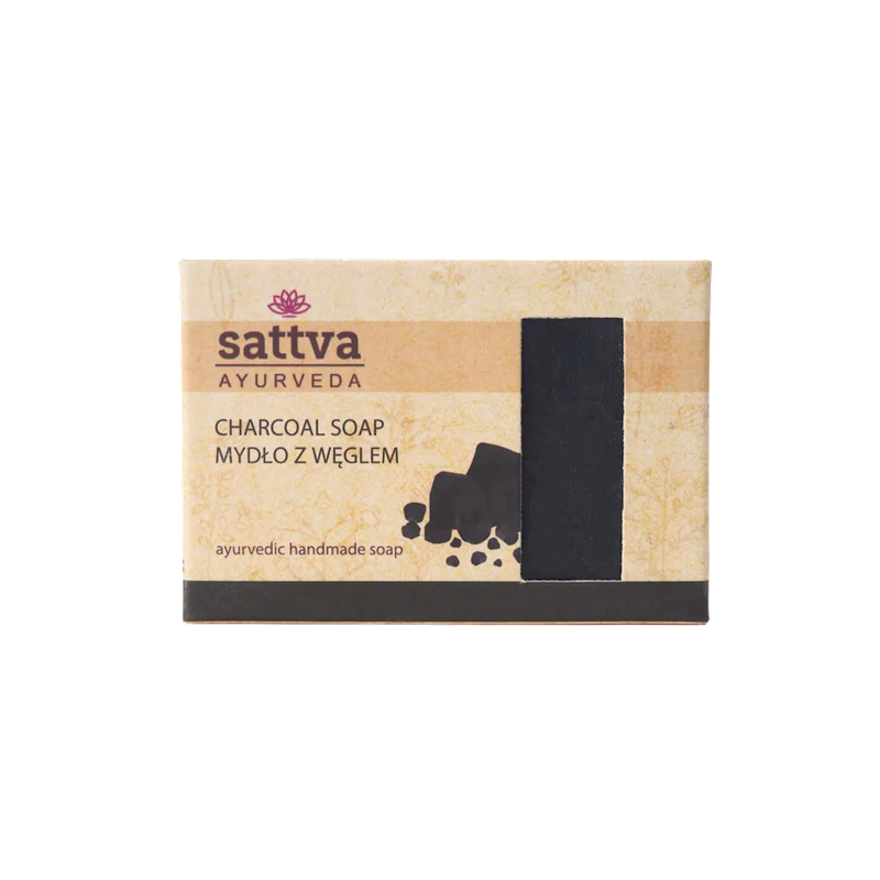 ACTIVE CARBON BODY SOAP 125 g - SATTVA