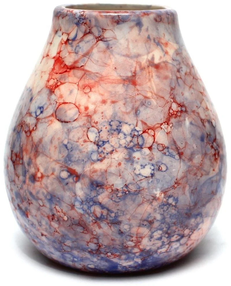 CERAMIC MATERO CALEIDOSCOPE 400 ml - ORGANIC MATE GREEN