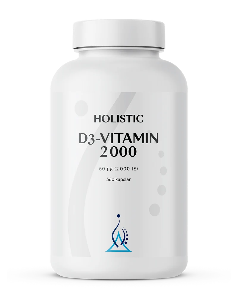 D3-vitamin 2000, 360 kapslar