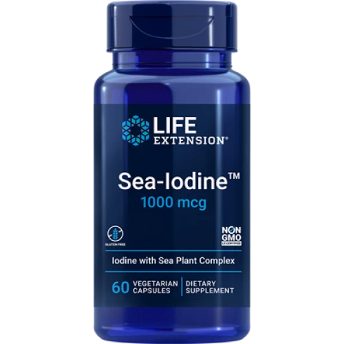 SeaIodine Jod 60 Kapseln Life Extension