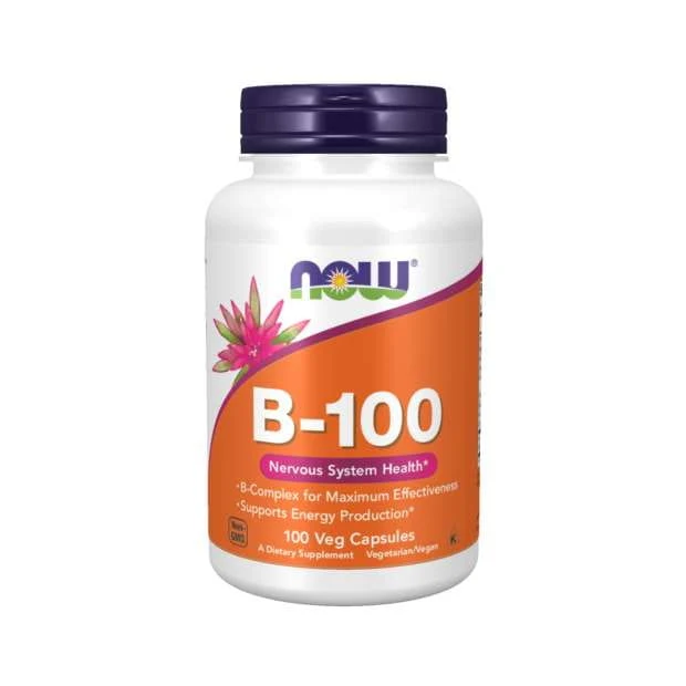 Now Foods B 100 Vitamin B Complex 100 K Vege