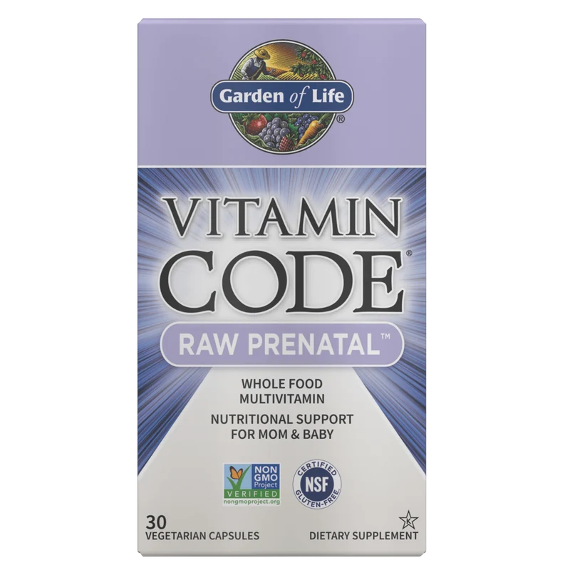 Vitamin Code RAW Prenatal 30 Kapseln Garden of Life