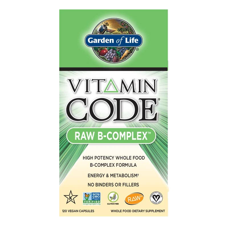 Vitamin Code RAW BComplex 120 Kapseln Garden of Life