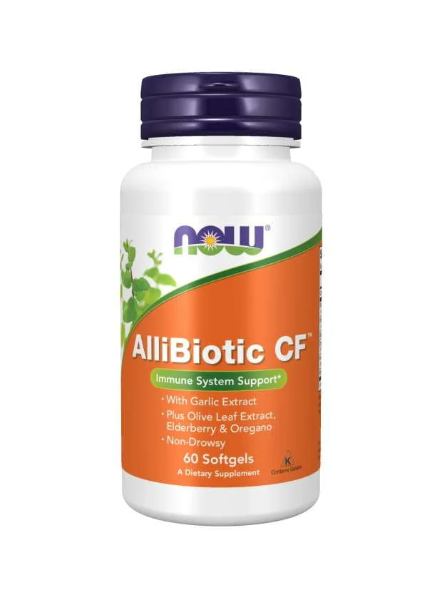 AlliBiotic CF 60 Kapseln NOW FOODS