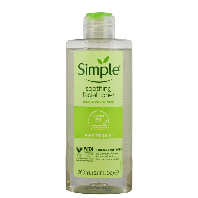 Simple Soothing Facial Toner 200mL