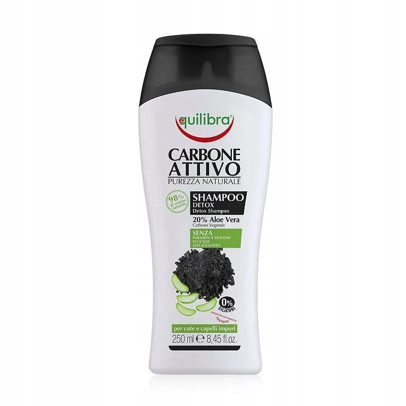 Equilibra Shampoo mit Aktivkohle 250 ml