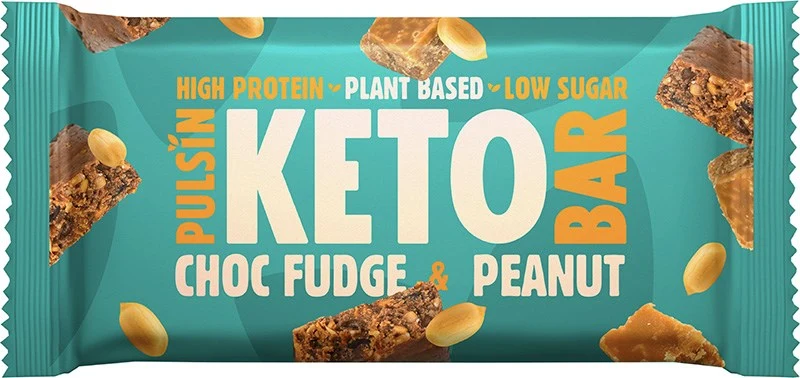 KETO Stång Chokladfudge & Jordnöt