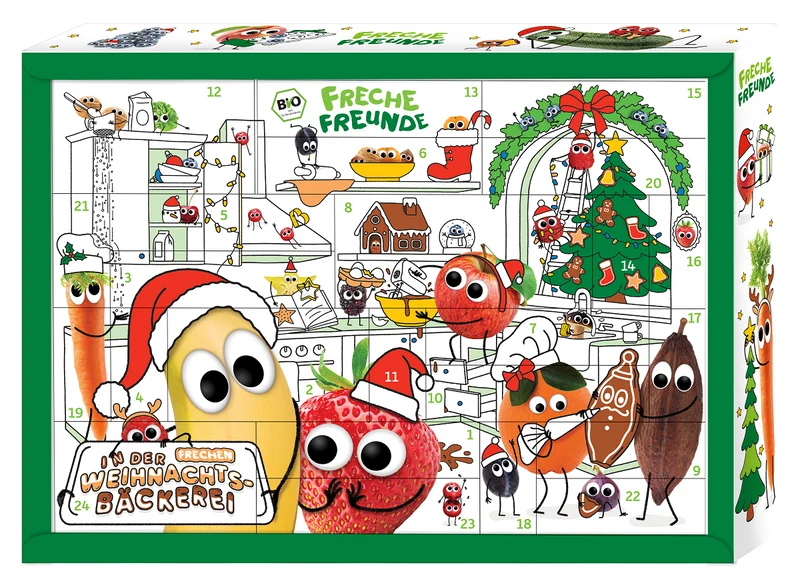 ABENTEUER-KALENDER - BROT BIO 831 g - FRECHE FREUNDE (SAISONALPRODUKT)