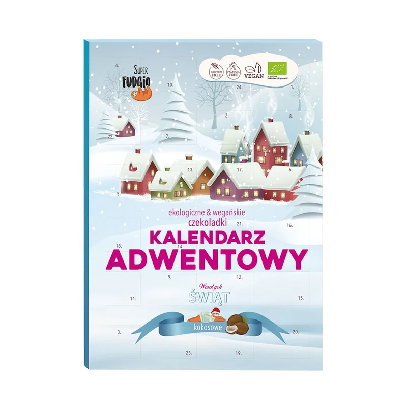 ABENTEUER-KALENDER (glutenfreie Pralinen) BIO 100 g - ME GUSTO (SUPER FUDGIO) (SAISONALPRODUKT)