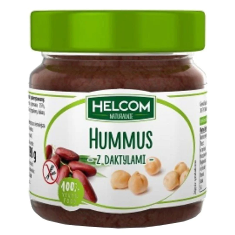Hummus mit Datteln ohne Zuckerzusatz Helcom, 200g