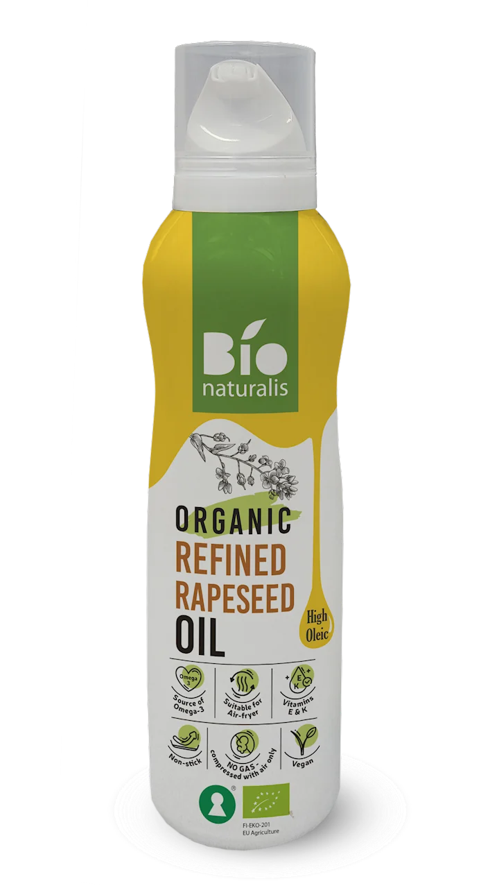 KALTGEWALTIGES OMEGA-3 REISÖL (SPRAY) BIO 200 ml - EKKO (BIONATURALIS)