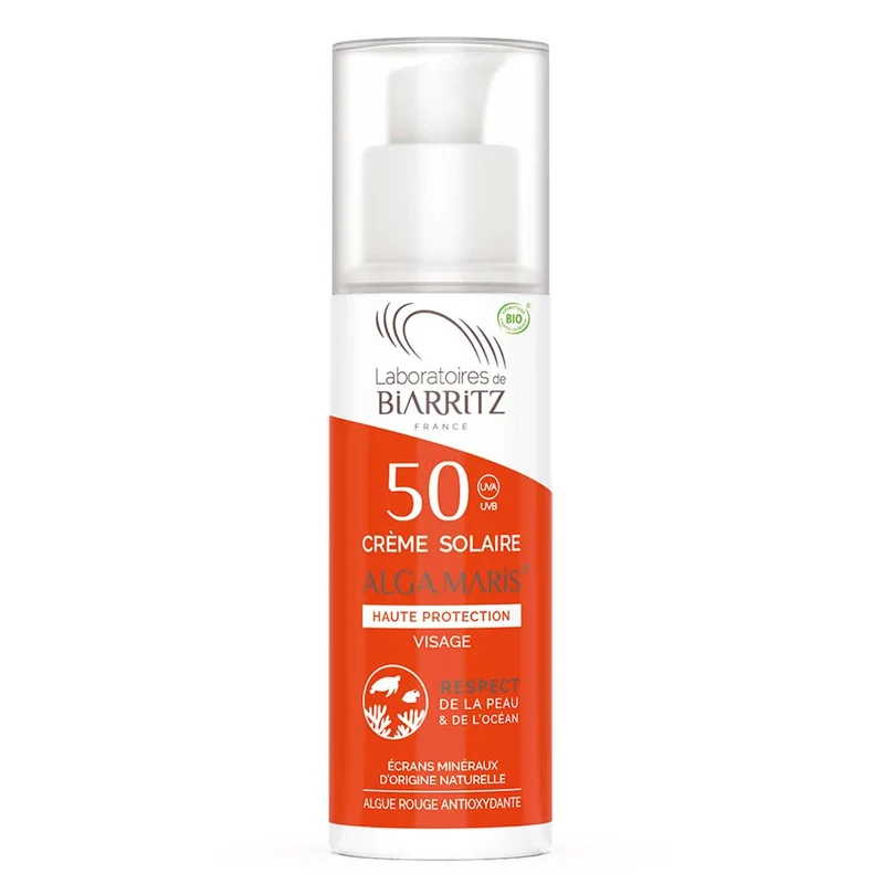 Solkräm för ansiktet, SPF50, 50ml