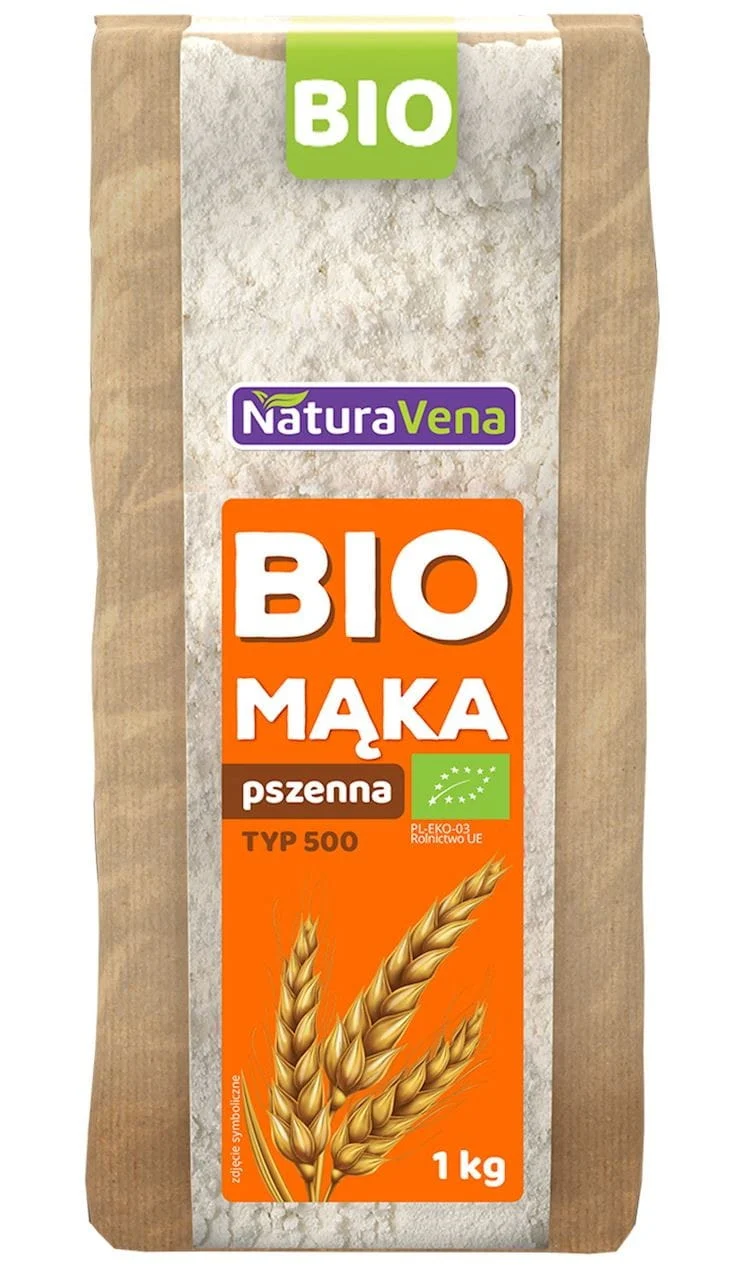 WHOLE SPRIN Mehl Typ 500 BIO 1 kg - NATURAVENA