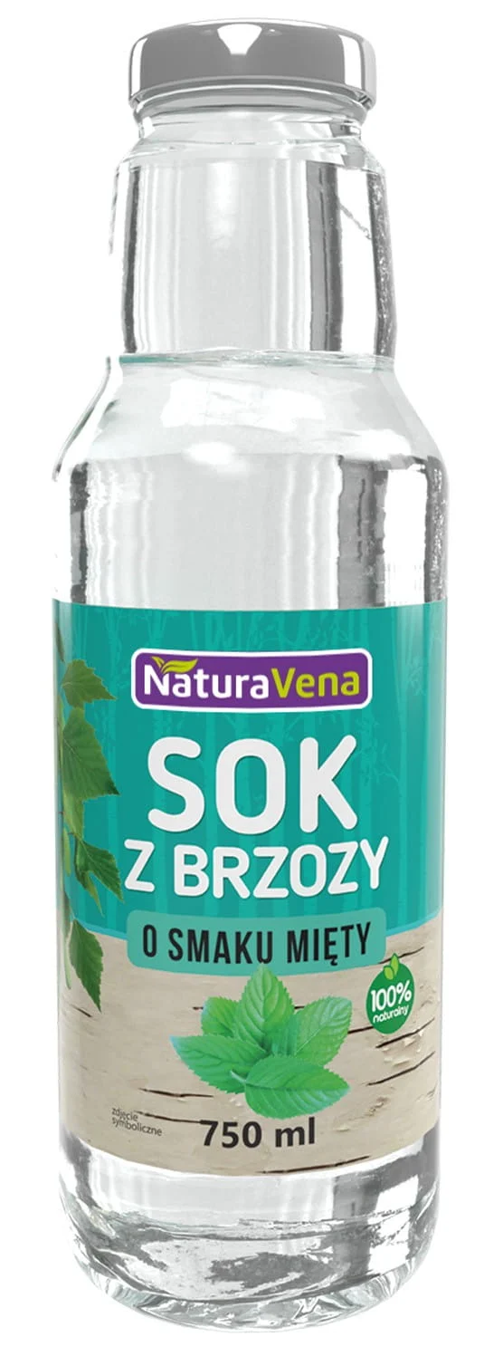 Heidelbeer-Saft mit Minzgeschmack 750 ml - NATURAVENA