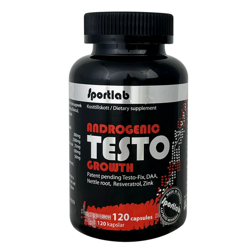 Androgenic Testo Growth 120 Kapslar