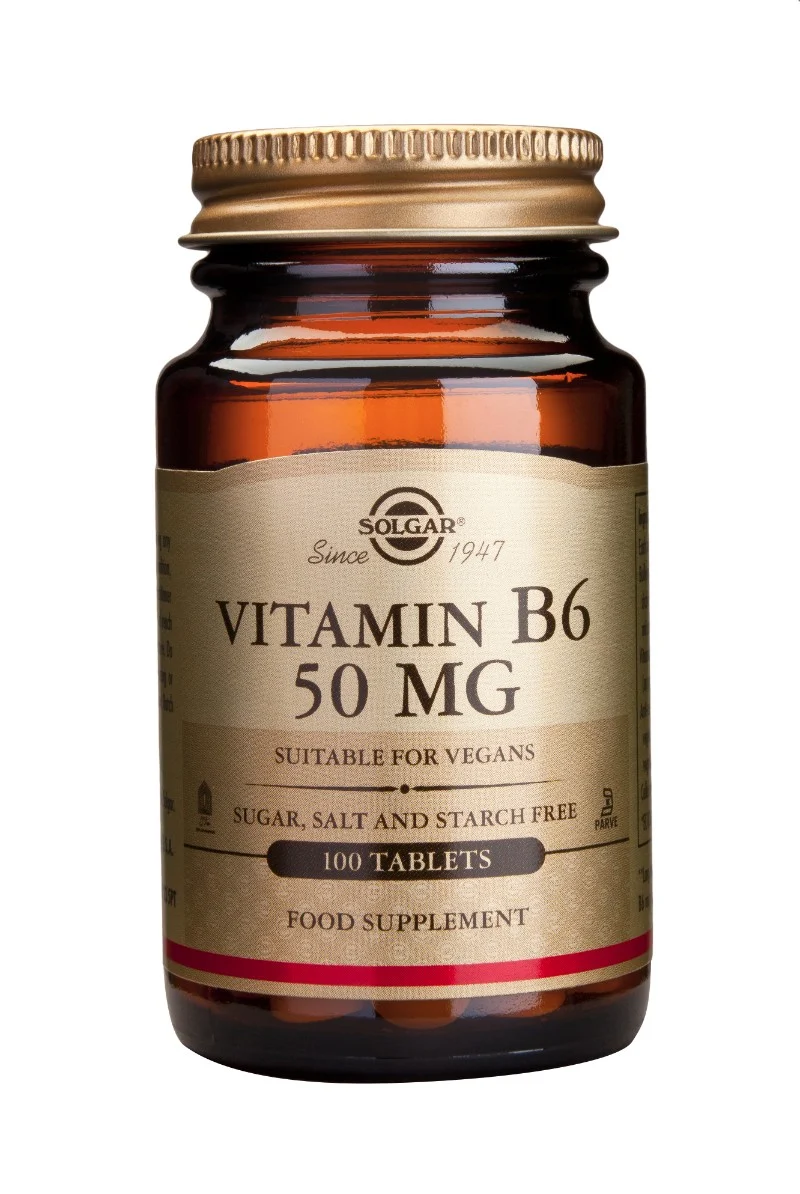 Vitamin B6 50 mg 100 tabletter